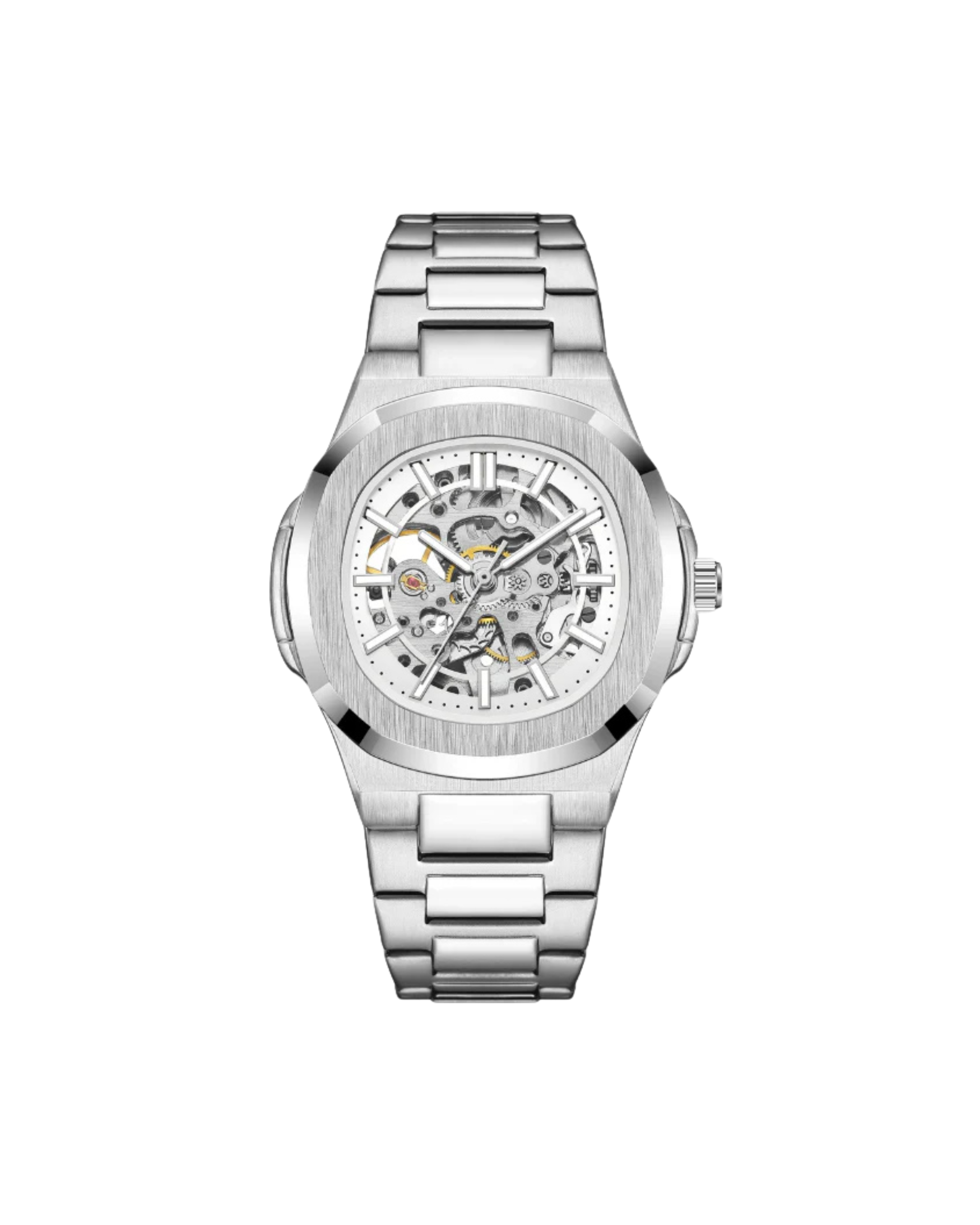 Grinenko & Co Automatic Ivory Steel