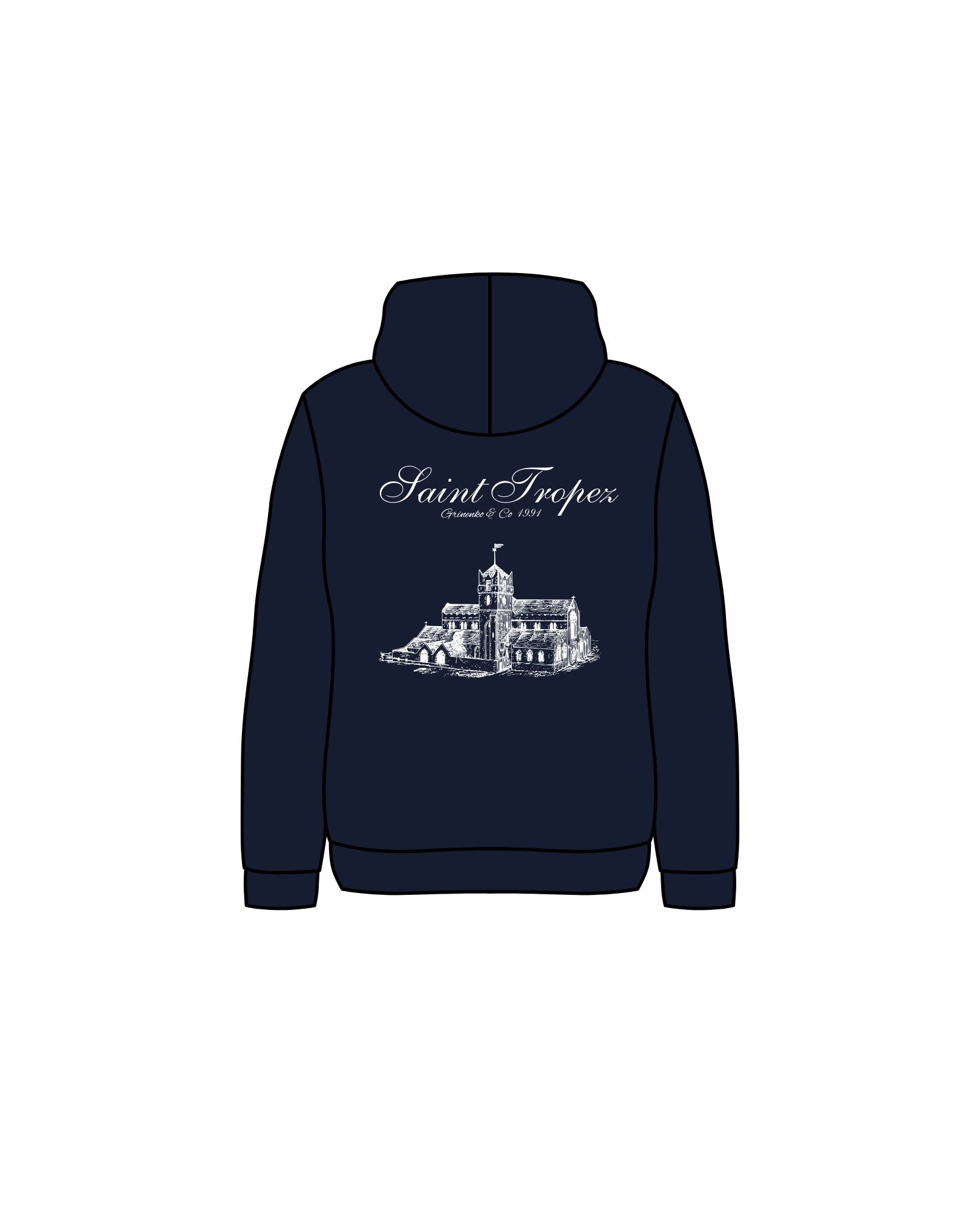 hoodie navy Grinenko & Co