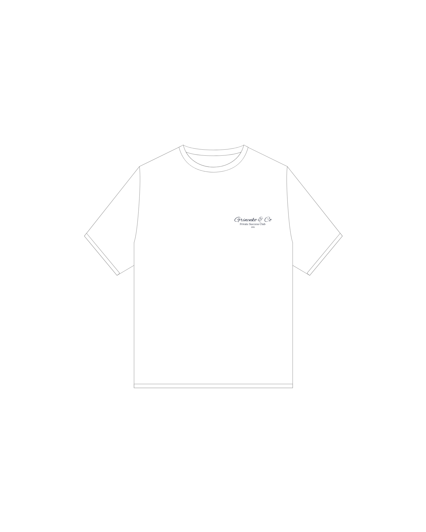 T-shirt Private Success Club